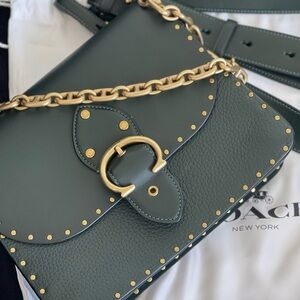 Beat Shoulder Bag With Rivets